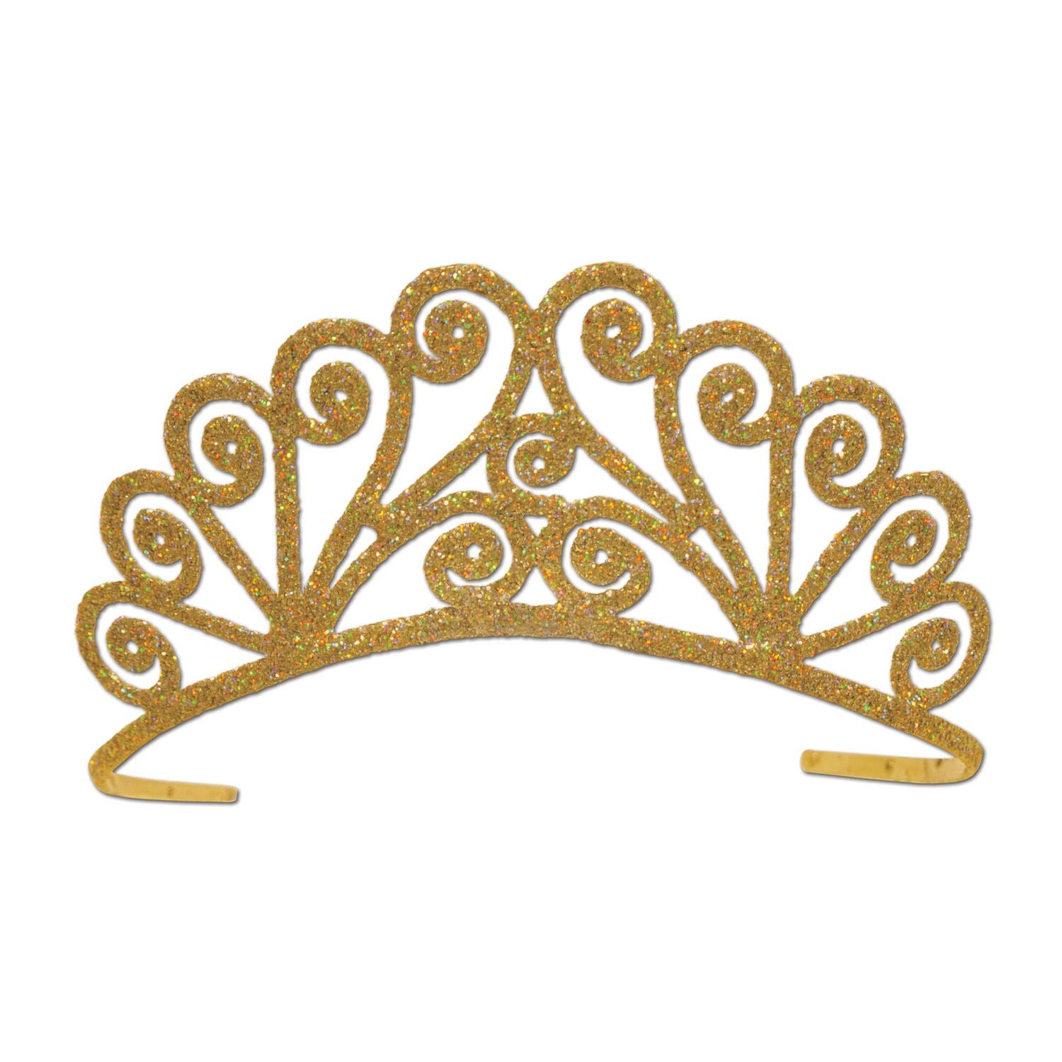 Beistle Gold Glittered Tiara - General Occasion | Party Supply | Decoration