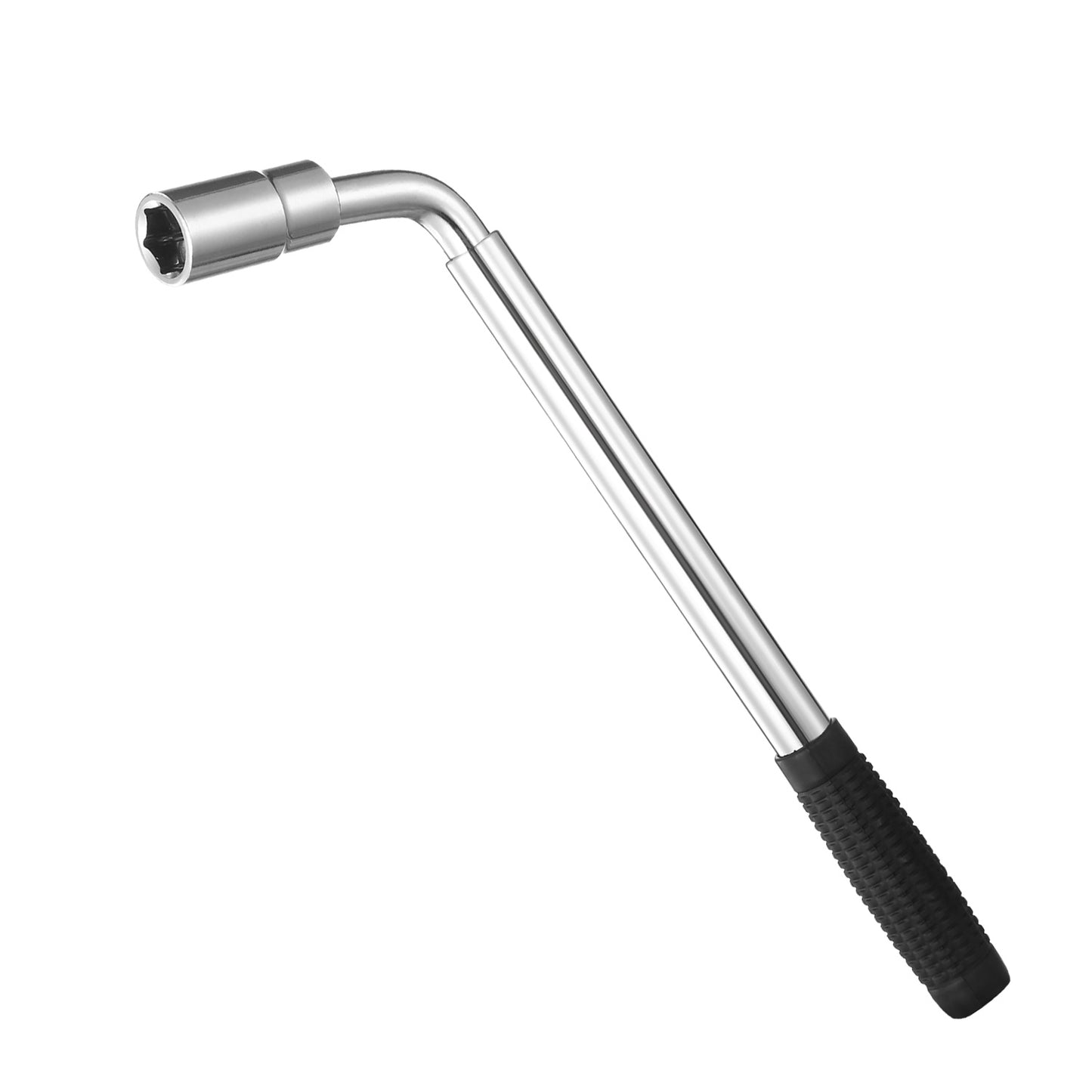 Telescoping Lug Wrench Extendable Tire Wheel Nut Wrench with CR-V Sockets