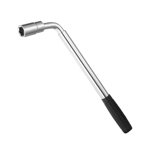 Telescoping Lug Wrench Extendable Tire Wheel Nut Wrench with CR-V Sockets