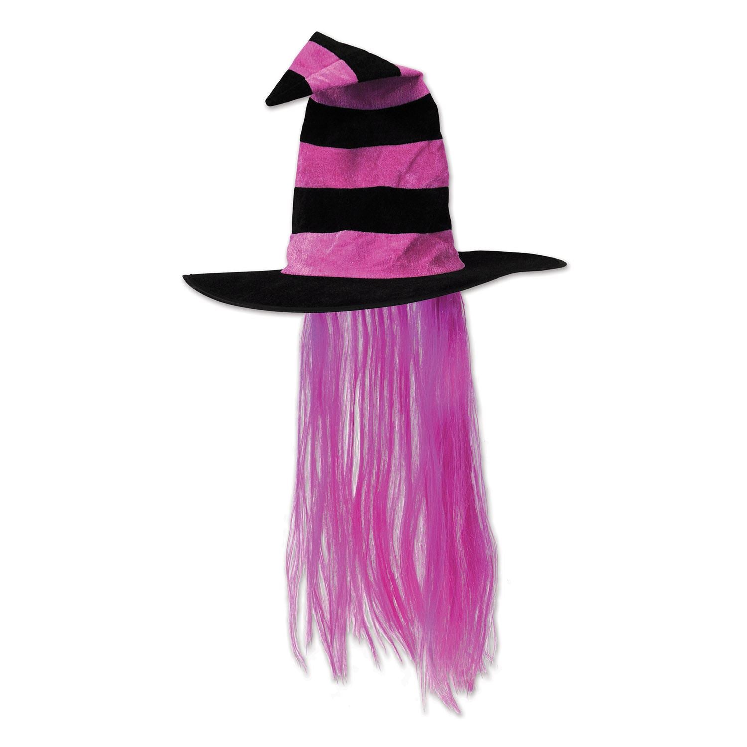 Beistle Witch Hat w/Hair - Halloween | Party Supply | Decoration