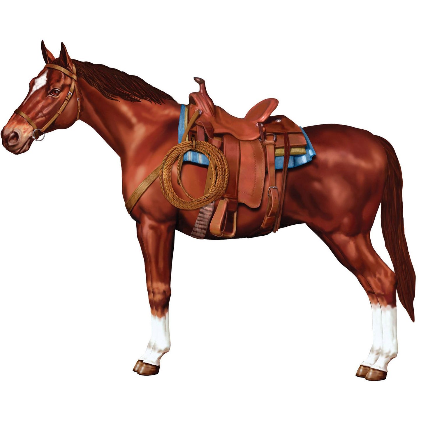 Beistle Jointed Horse - Western | Party Supply | Decoration