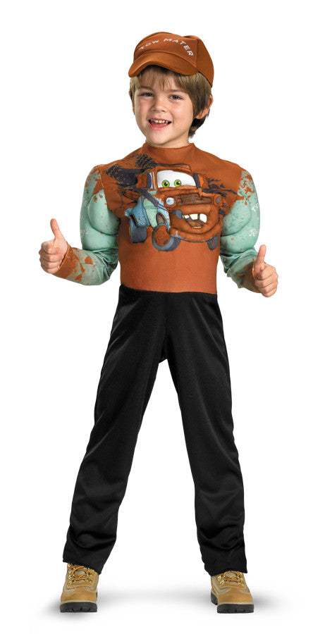 Boys Muscle Tow Mater Costume