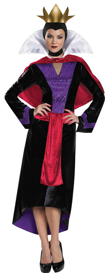 Womens Deluxe Snow White Evil Queen Costume