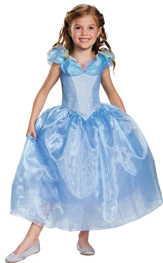 Girls Deluxe Cinderella Movie Costume