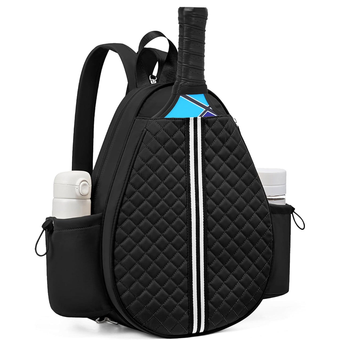 Pickleball Sling Bag for Men Women Waterproof Badminton Tennis Backpack wit 0485