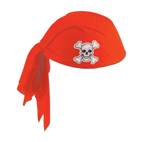 Beistle Red Pirate Scarf Hat | Party Supply | Decoration