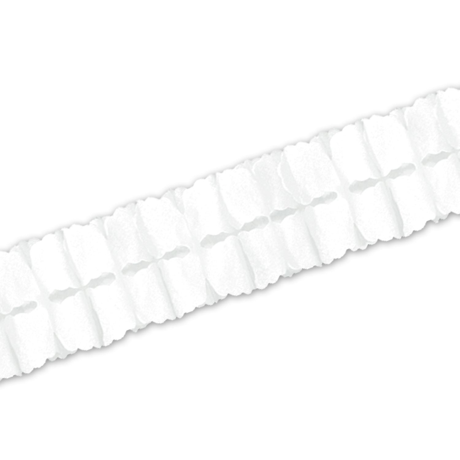 Beistle White Leaf Garland - General Occasion | Party Supply | Decoration