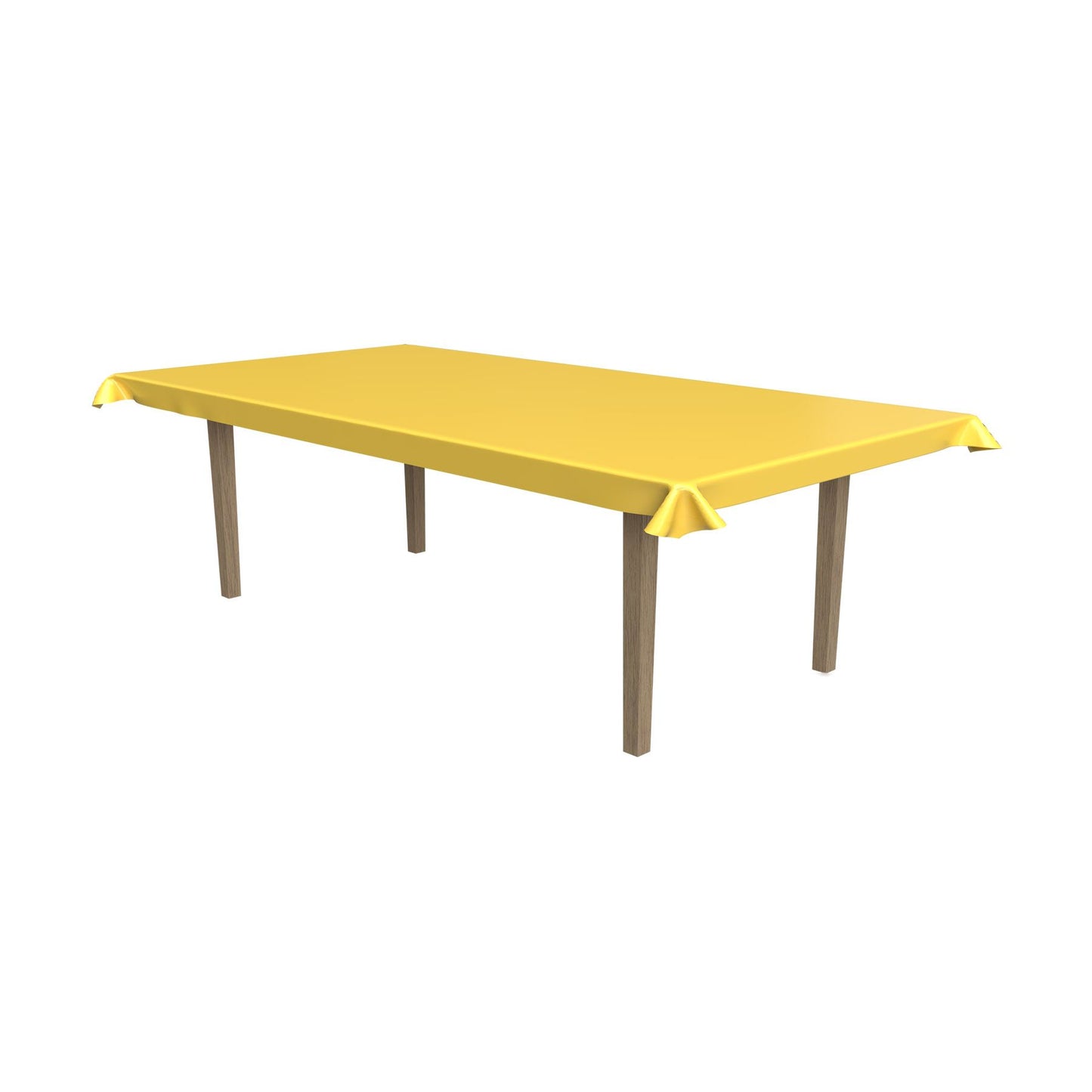 Plastic Table Roll Size: 40" x 100' - Gold / Yellow