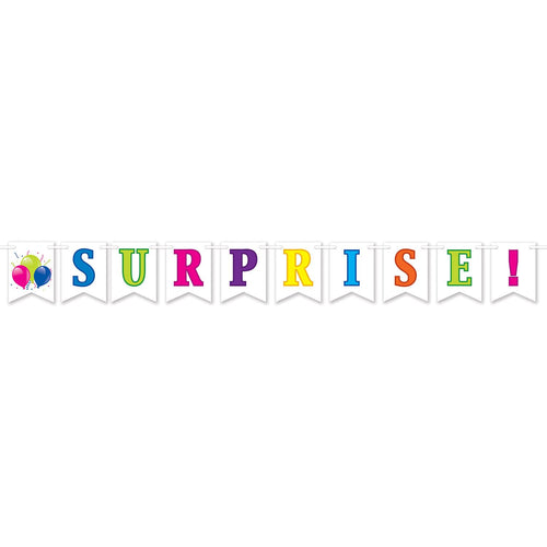 Beistle Surprise! Streamer - Birthday | Party Supply | Decoration