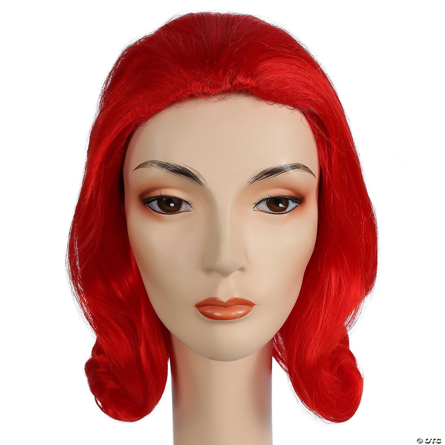 1960s Prom Pageboy Wig | Red