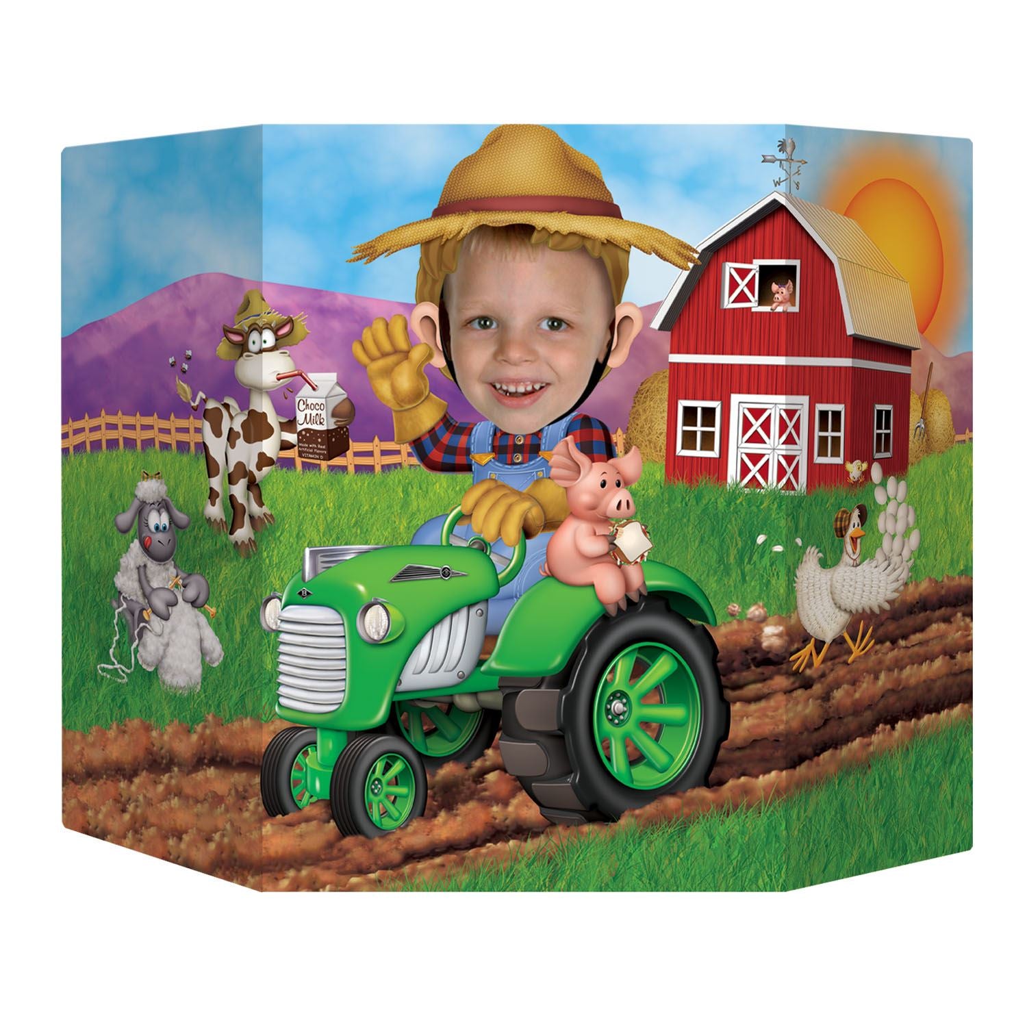 Beistle Farm Photo Prop | Party Supply | Decoration