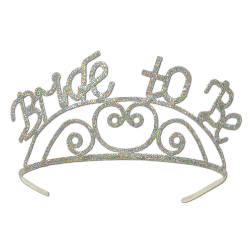 Beistle Glittered Bride To Be Tiara - Wedding | Party Supply | Decoration