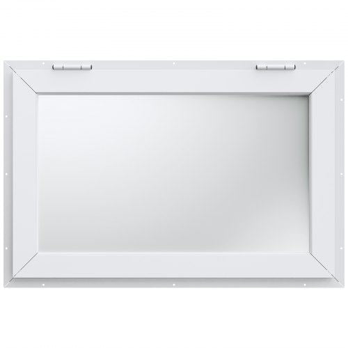 Concession Window 36"x24" Aluminum Alloy Food Truck Service Window with Awnin