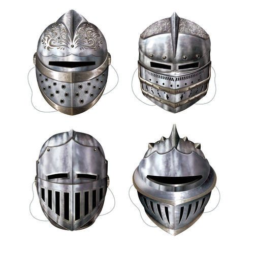 Beistle Knight Masks - Medieval | Party Supply | Decoration