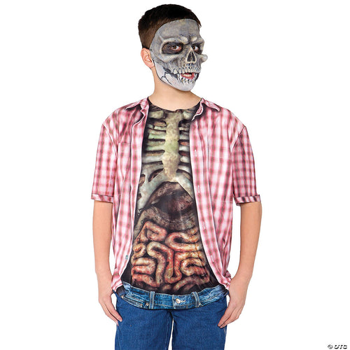 Skeleton Guts Shirt Child Child Costume