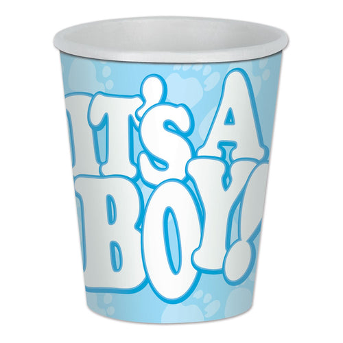 Beistle It's A Boy! Beverage Cups - Baby Shower | Party Supply | Decoration
