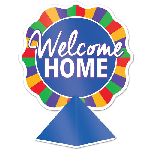 Beistle 3-D Foil Welcome Home Centerpiece - General Occasion | Party Supply
