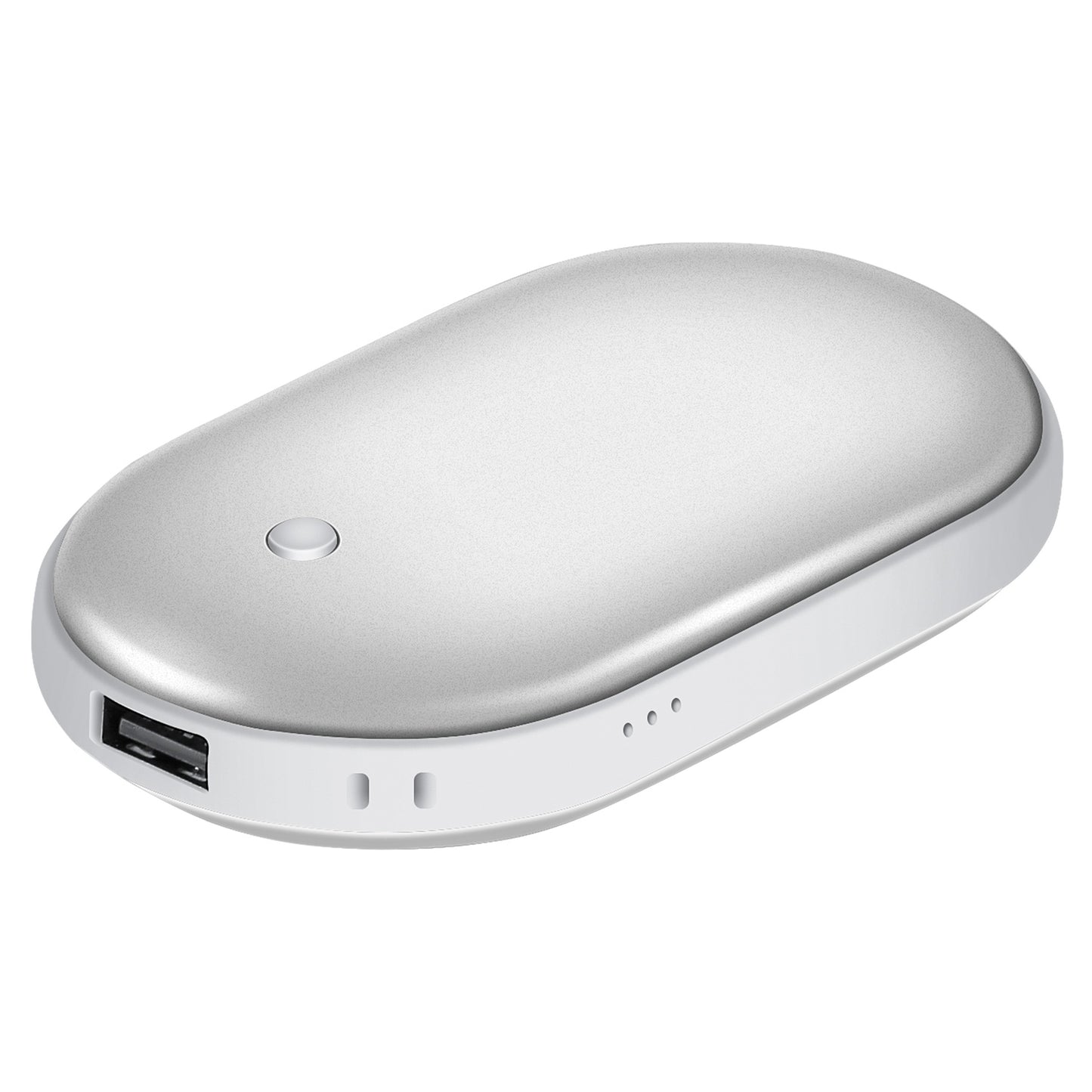 Portable Hand Warmer 5000mAh Power Bank Rechargeable Pocket Warmer Double-S 3987