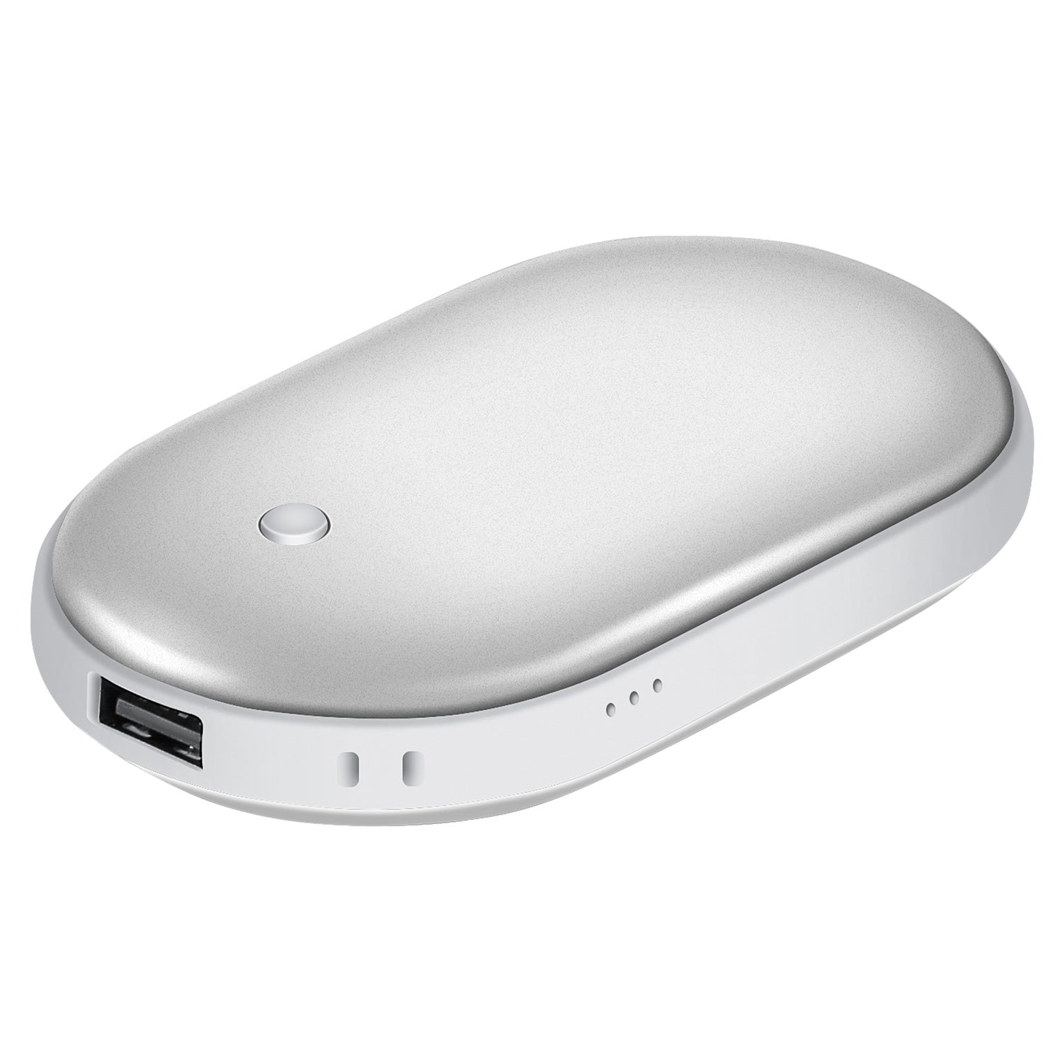 Portable Hand Warmer 5000mAh Power Bank Rechargeable Pocket Warmer Double-S 3987