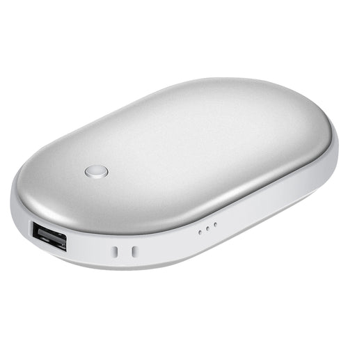 Portable Hand Warmer 5000mAh Power Bank Rechargeable Pocket Warmer Double-S 3987