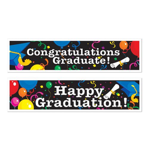 Beistle Graduation Banners | Party Supply | Decoration