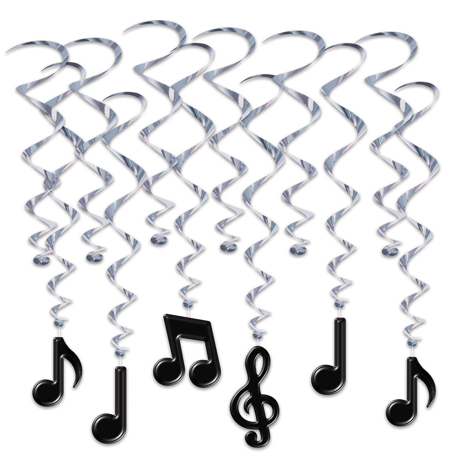 Beistle Musical Note Whirls - Music | Party Supply | Decoration