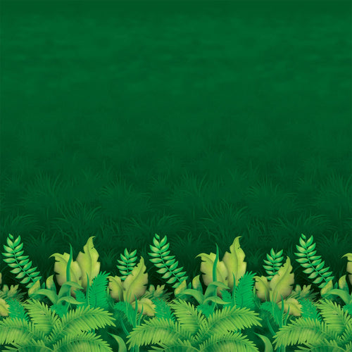 Beistle Jungle Foliage Backdrop | Party Supply | Decoration