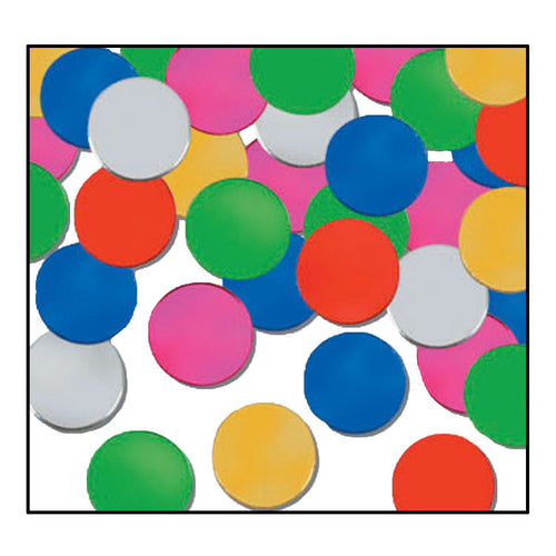 Beistle Multi-Color Fanci-Fetti Dots - General Occasion | Party Supply