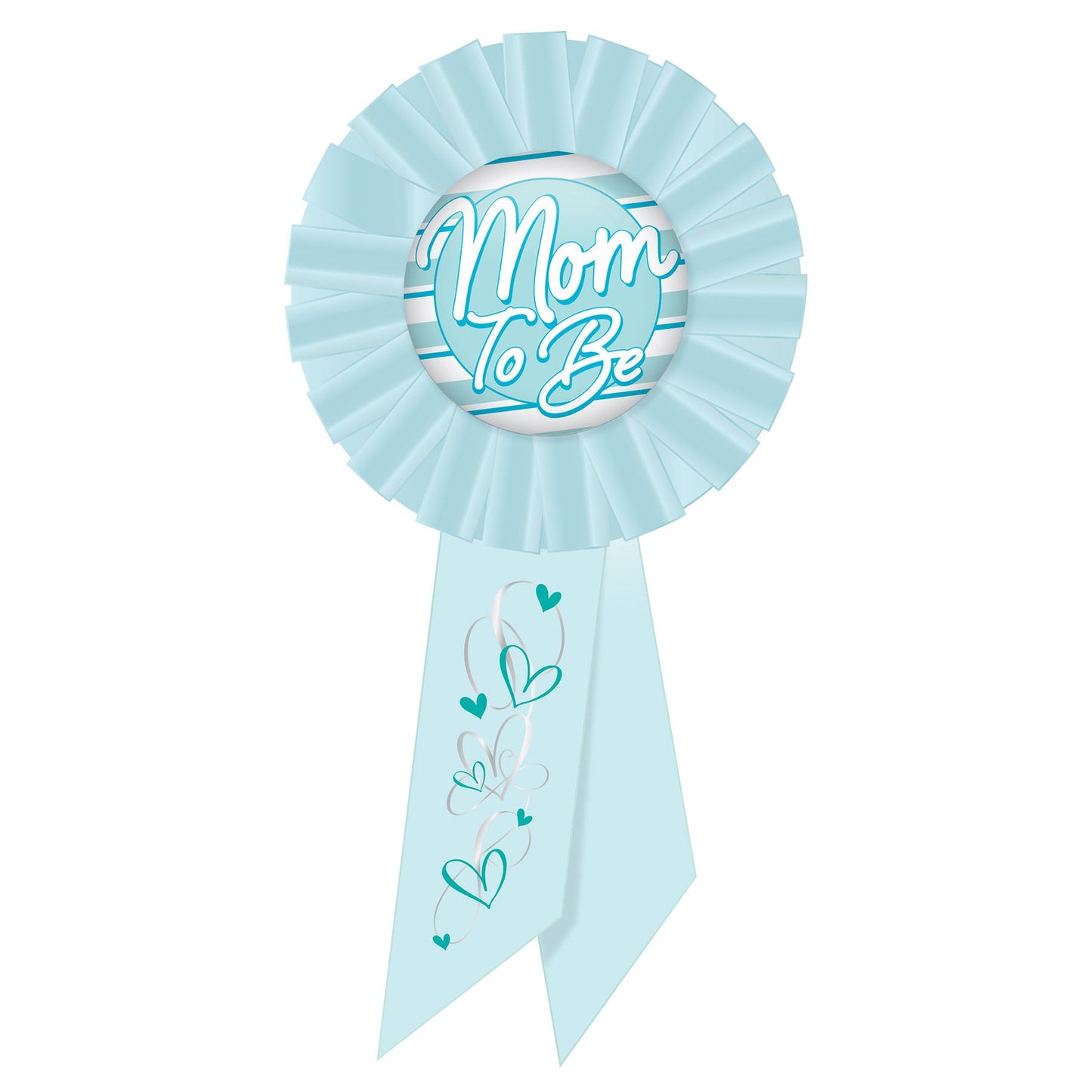 Beistle Mom To Be Rosette - Blue - Baby Shower | Party Supply | Decoration