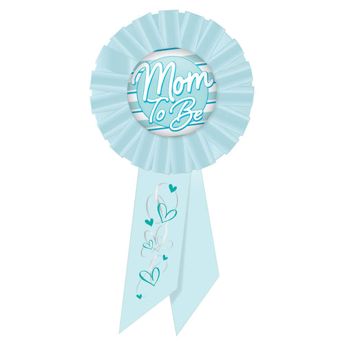 Beistle Mom To Be Rosette - Blue - Baby Shower | Party Supply | Decoration