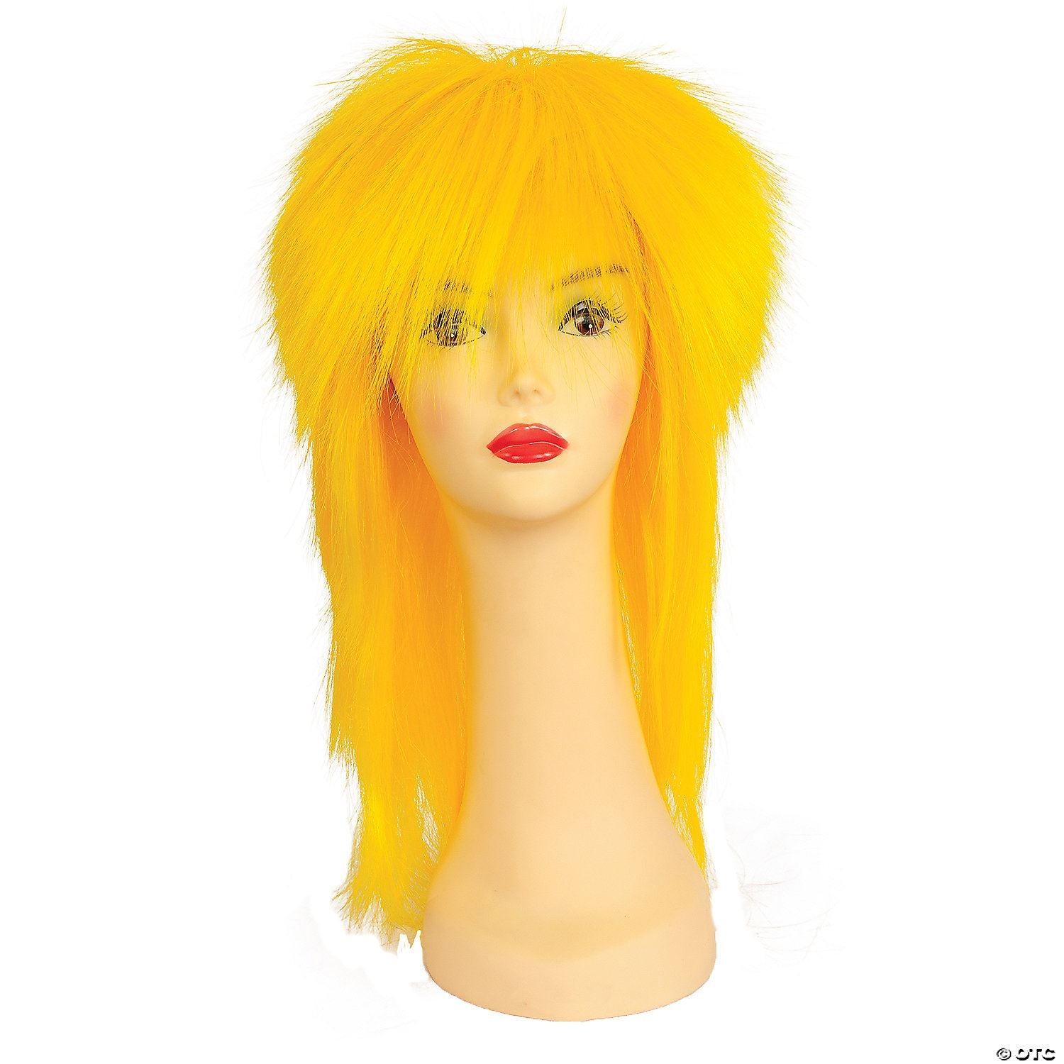 Long Punky Shag Wig Yellow KAF2