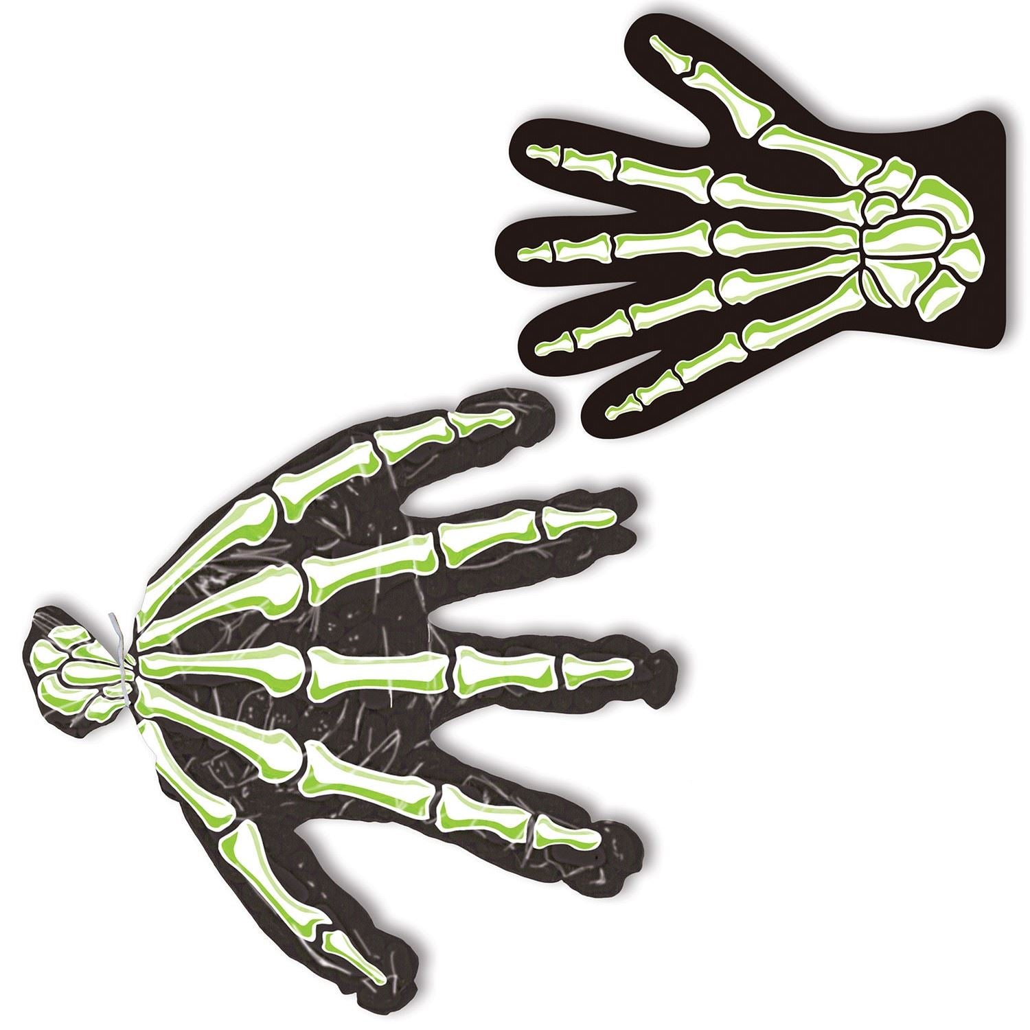 Beistle Skeleton Hand Treat Bags - Halloween | Party Supply | Decoration