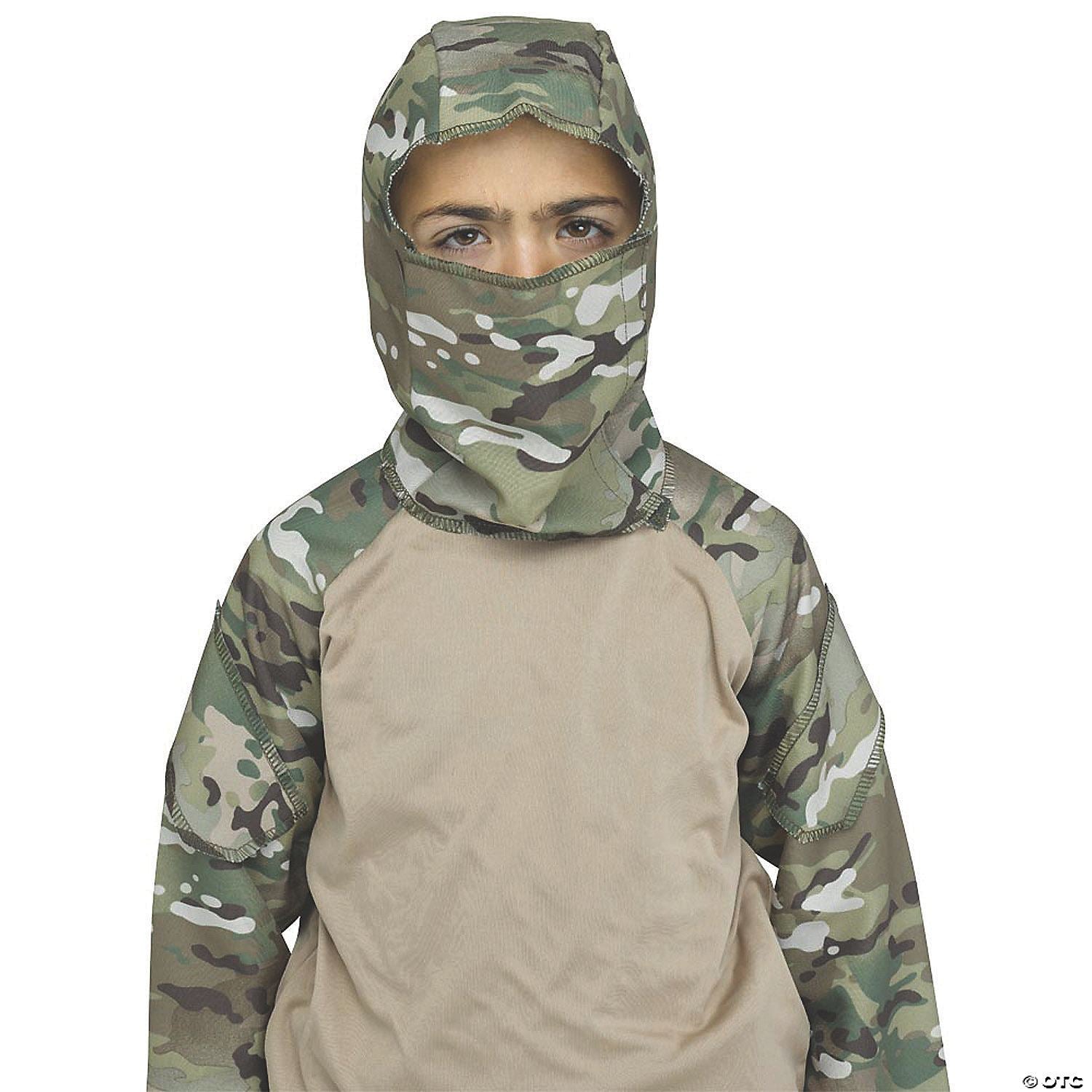 Kids' Tactical Gear Balaclava Ski Mask Costume