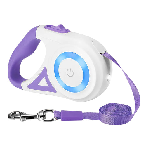 16FT Retractable Dog Leash Extendable Pet Leash Dog Walking Leash with 8762