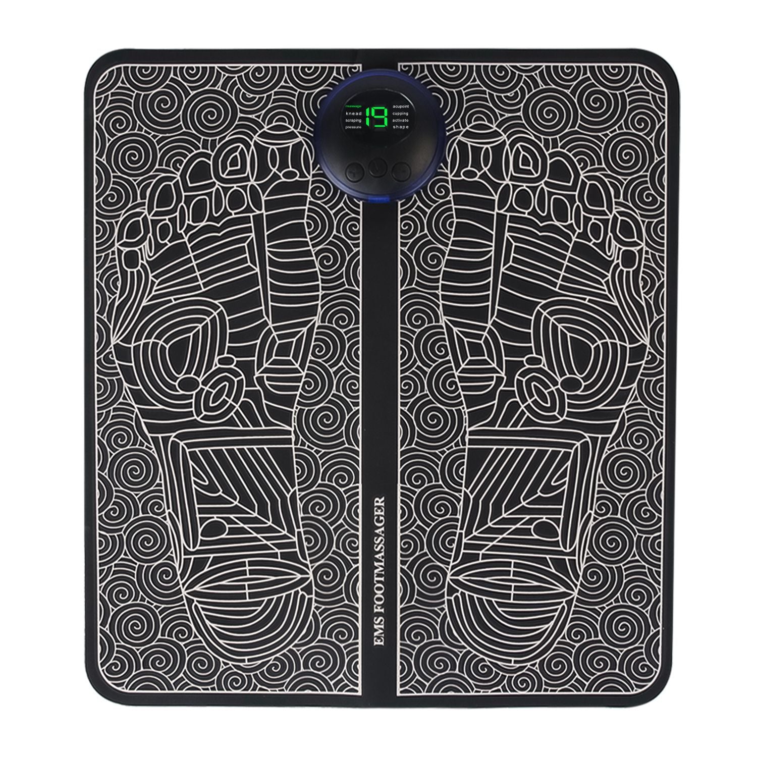 Foot Massage Pad Electric Stimulator Massager Unit Leg Reshaping Muscle Pain