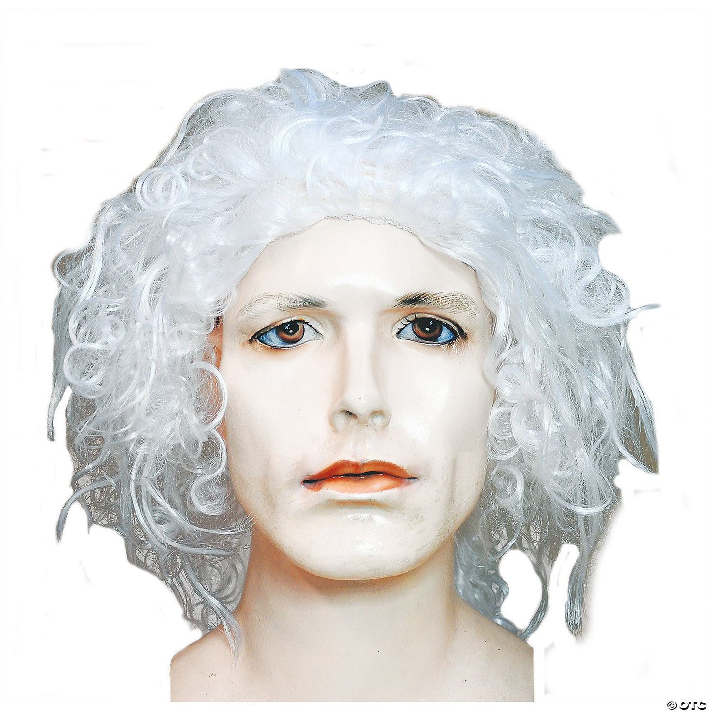 Mens Beetle Juice II Wig | White