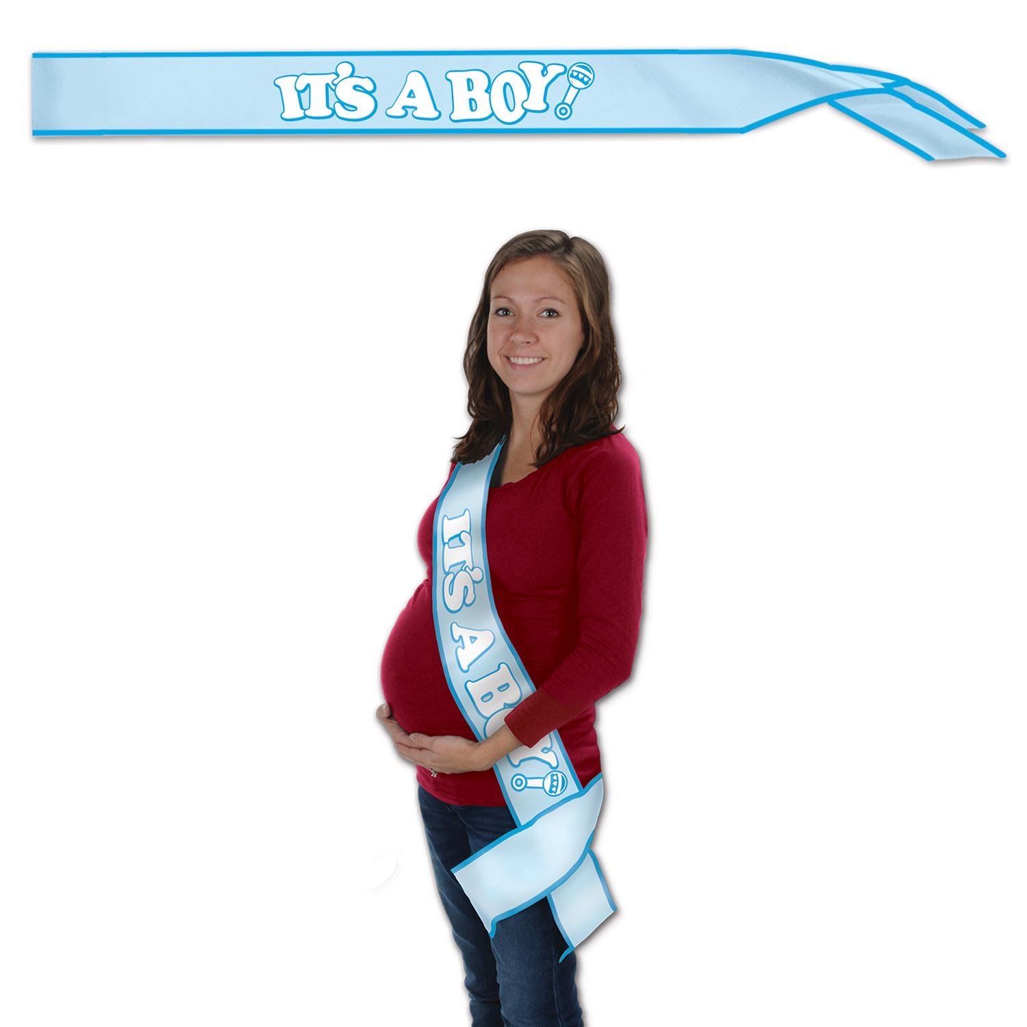 Beistle It's A Boy! Satin Sash - Baby Shower | Party Supply | Decoration