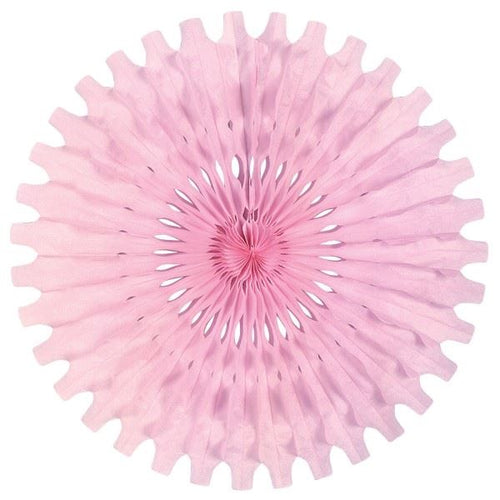 Beistle Pink Art-Tissue Fan - General Occasion | Party Supply | Decoration