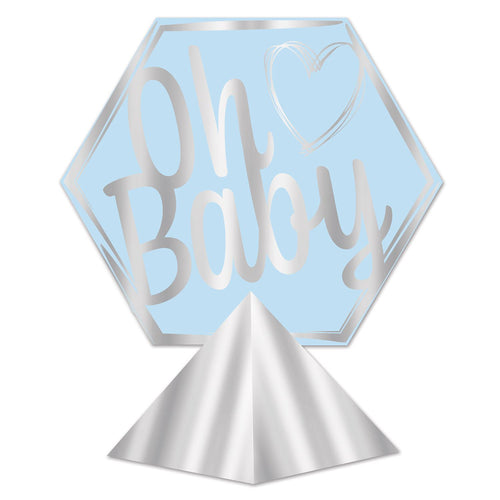 Beistle 3-D Foil "Oh Baby" Centerpiece - Baby Shower | Party Supply