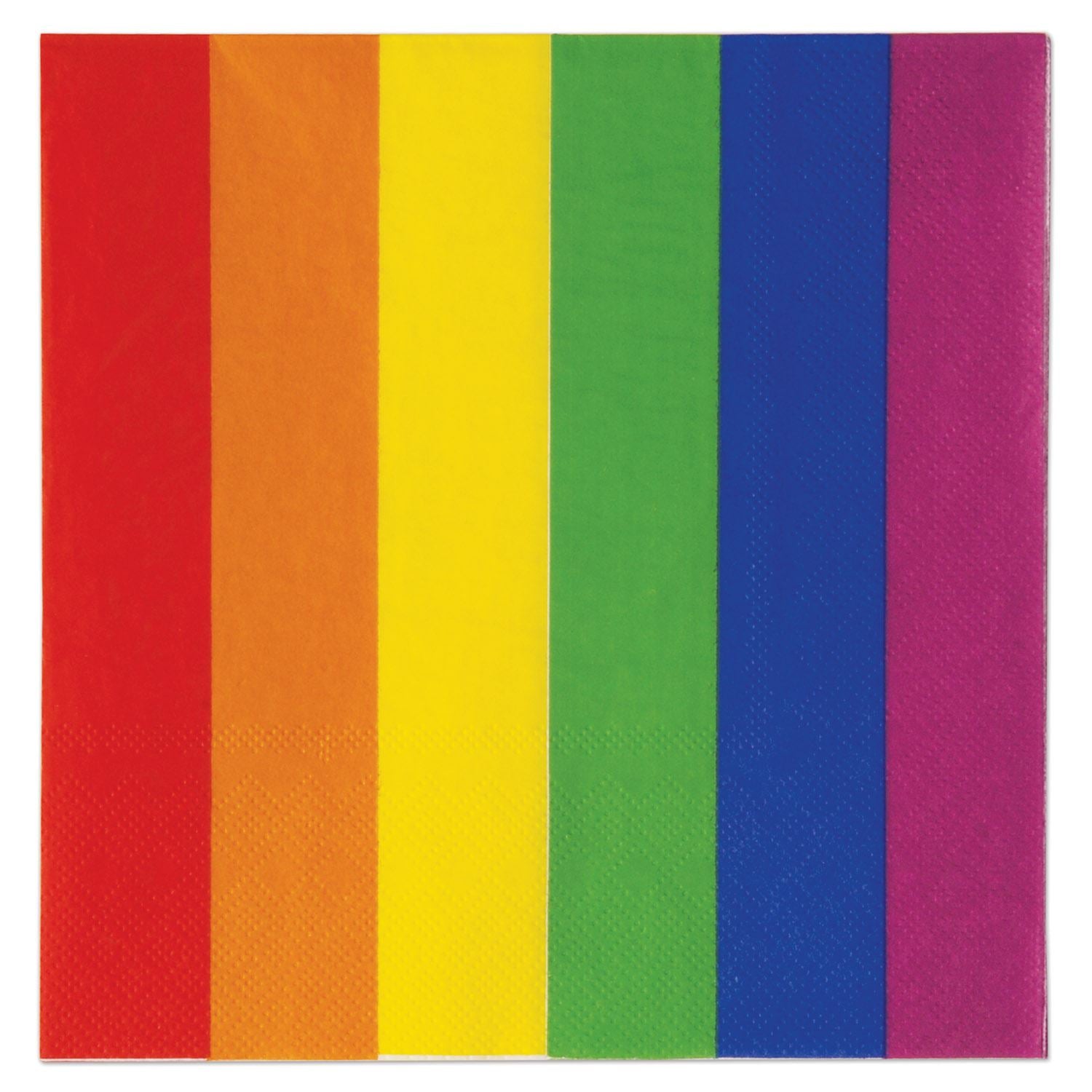 Beistle Rainbow Luncheon Napkins | Party Supply | Decoration