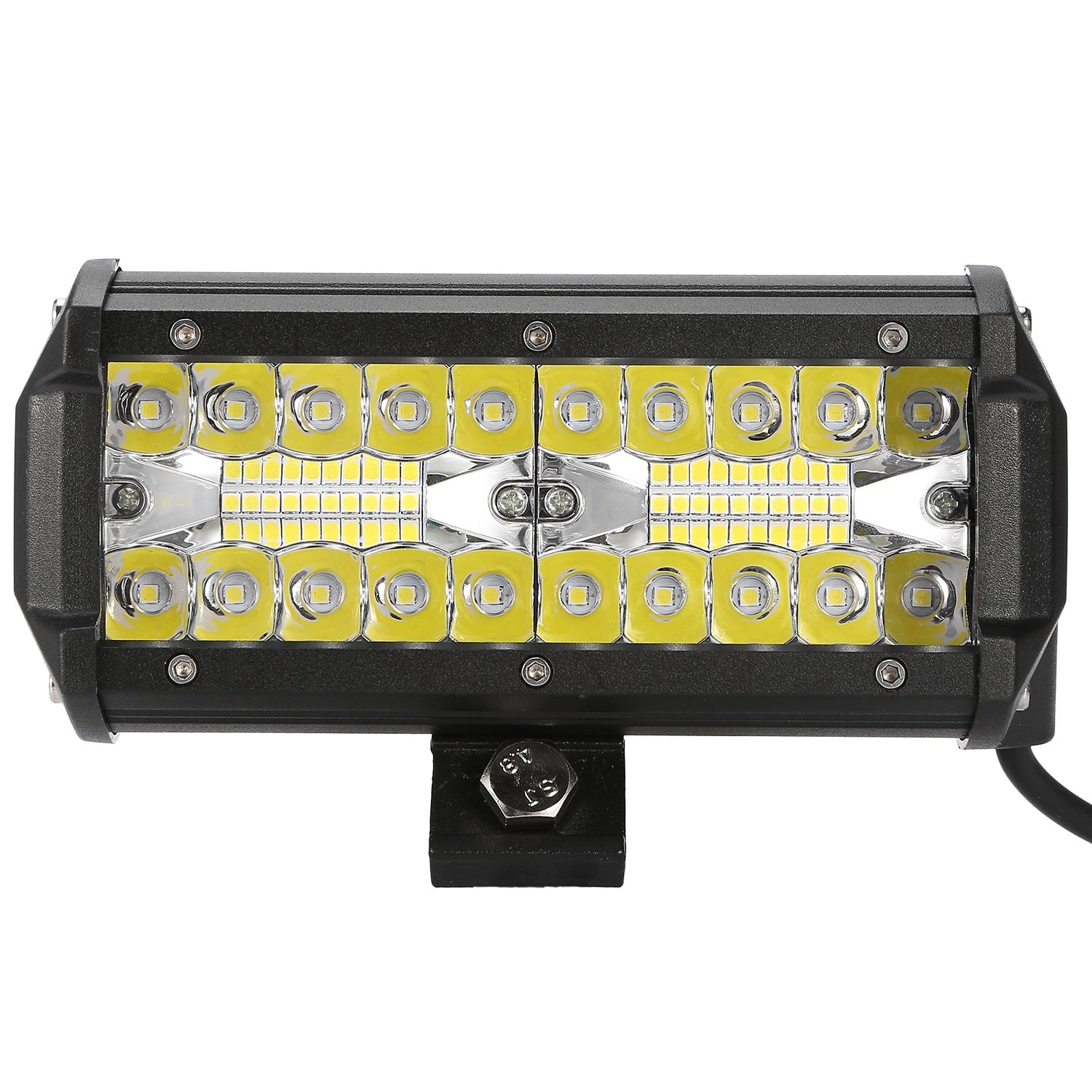 7" LED Light Bar 120W 12000LM LED Work Light Pods Offroad Driving Lights IP67