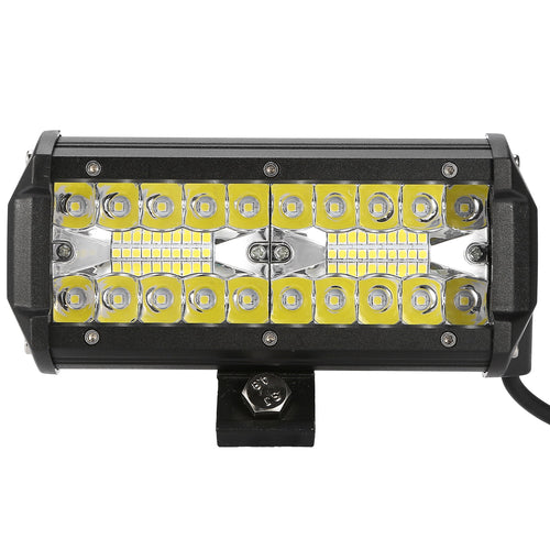 7" LED Light Bar 120W 12000LM LED Work Light Pods Offroad Driving Lights IP67