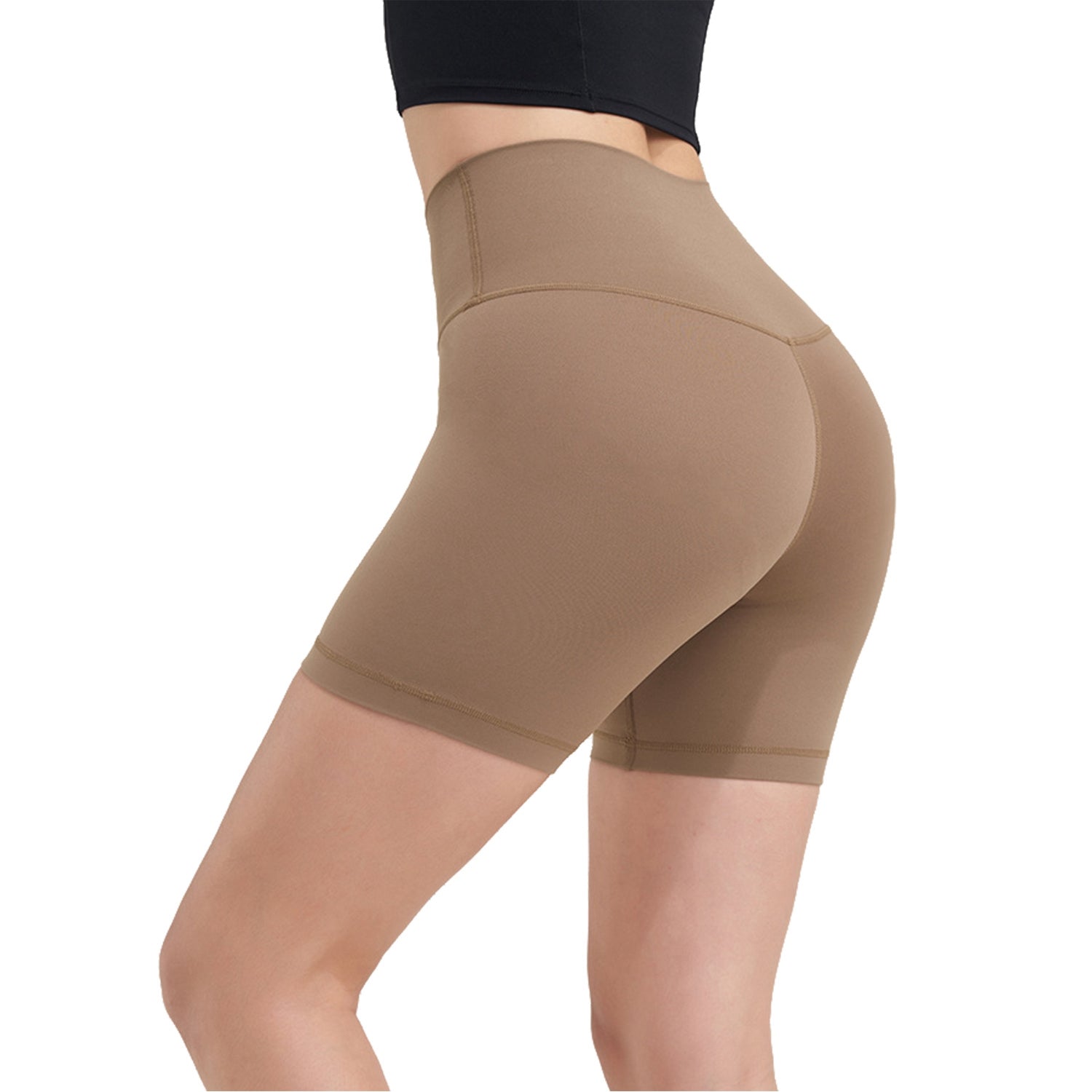 Women s High Waist Biker Shorts Tummy Control Pants Athletic Leggings Spandex