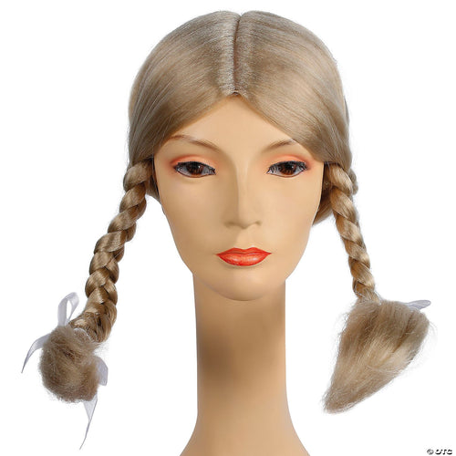 Womens Champagne Blonde Deluxe Pippi Wig