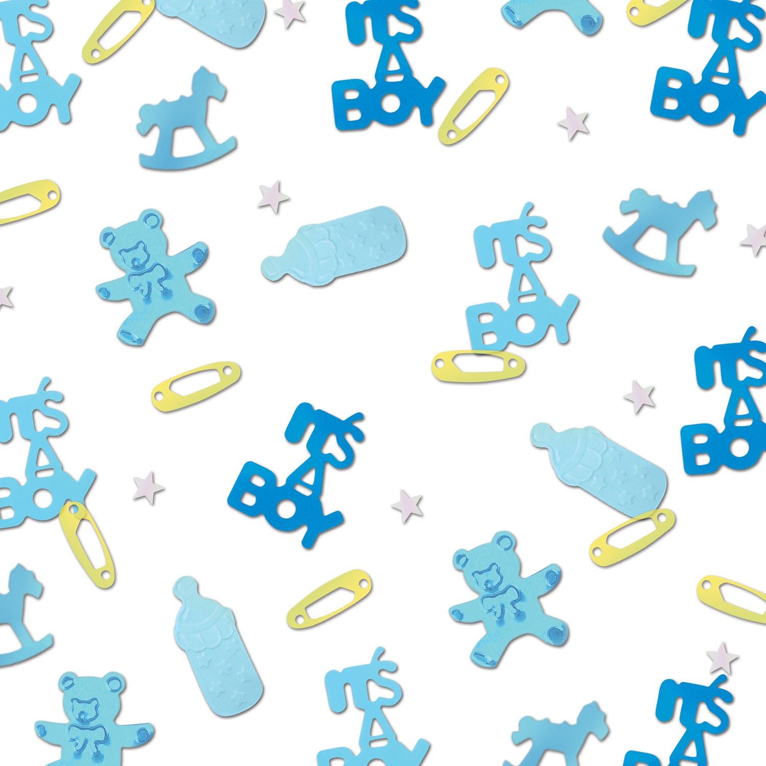 Beistle It's A Boy Confetti - Baby Shower | Party Supply | Decoration