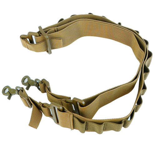 Tactical Shotgun Sling 2 Point Gun Sling Adjustable Shoulder Strap Rifle 4801