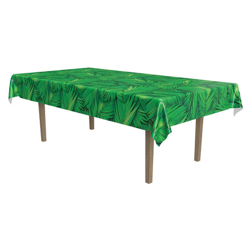 Beistle Palm Leaf Tablecover - Luau | Party Supply | Decoration