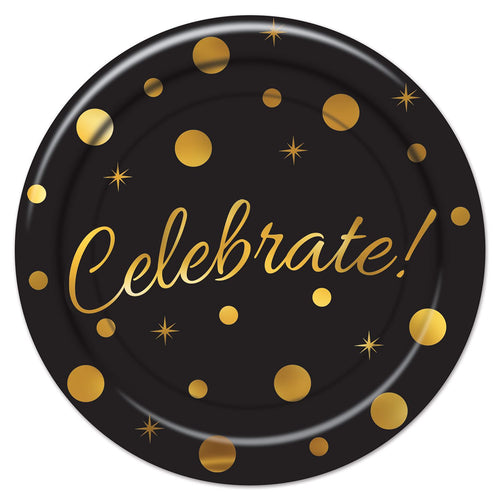 Beistle Celebrate! Luncheon Plates - Awards Night | Party Supply | Decoration