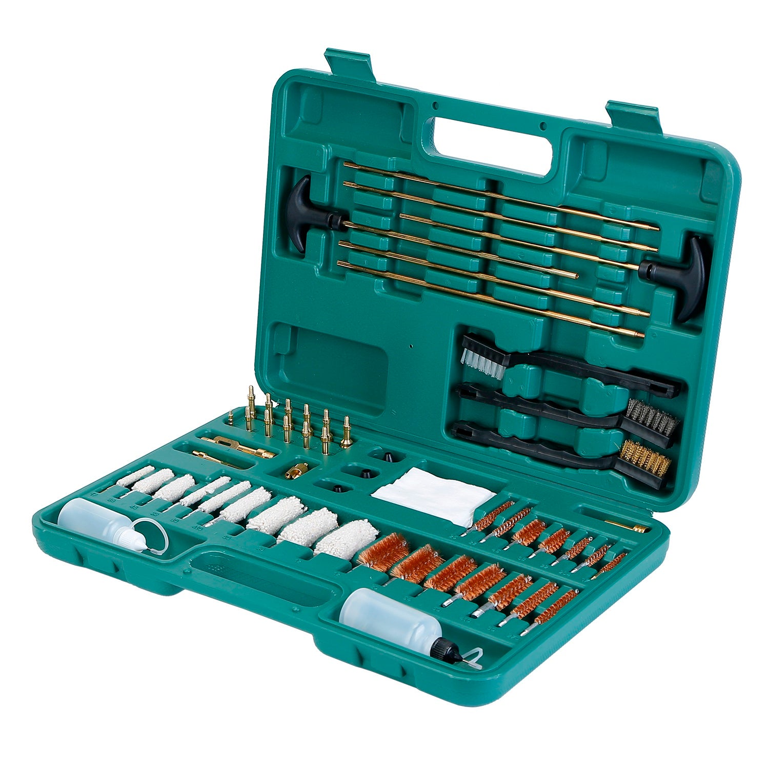 Universal Gun Cleaning Kit Gun Cleaning Brushes Mops Muff Guard w/ Carrying