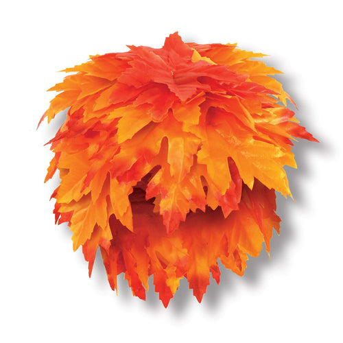 Beistle Fall Leaf Wig - Party Supply Decoration for Thanksgiving / Fall